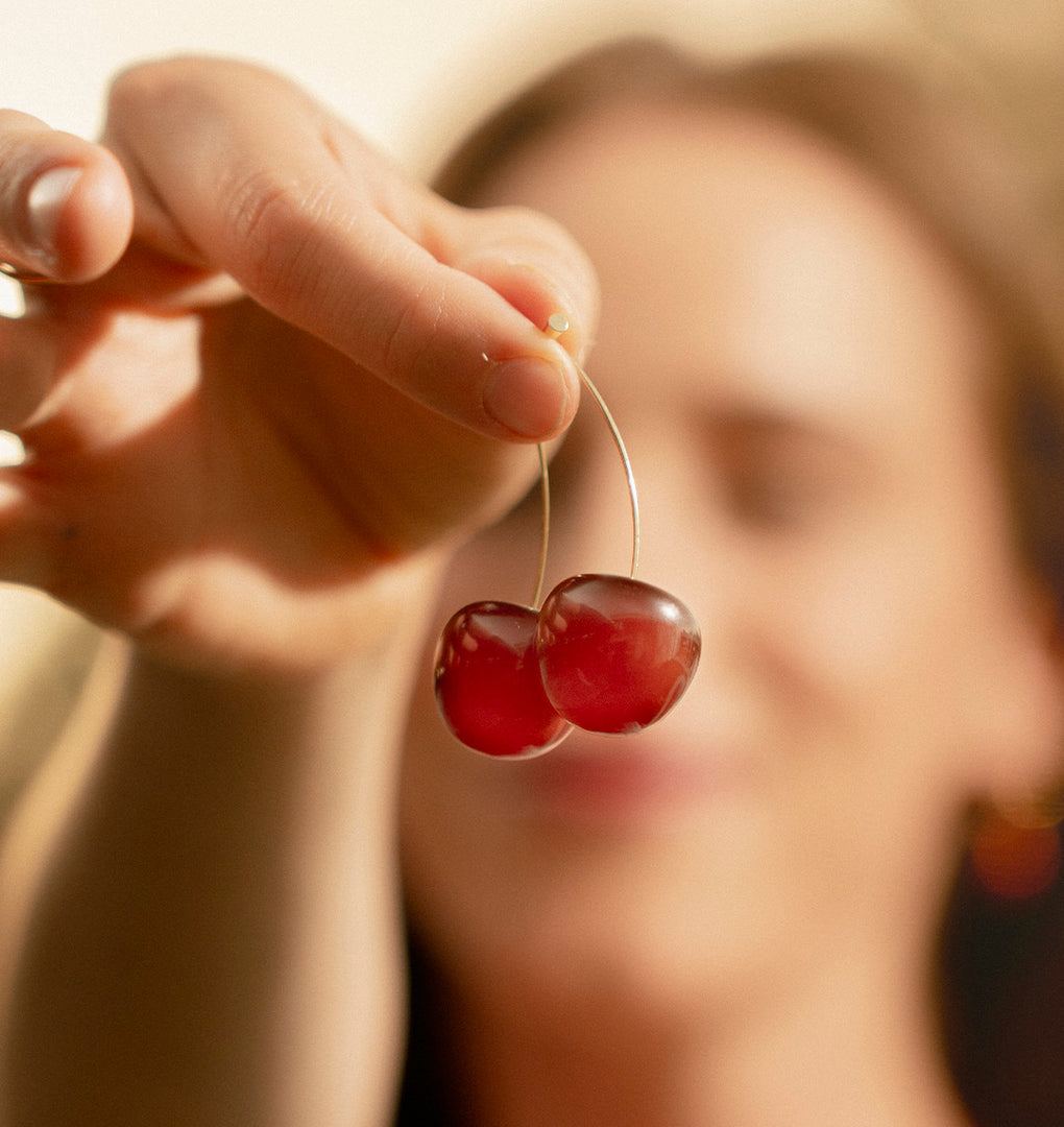 Aretes cherry
