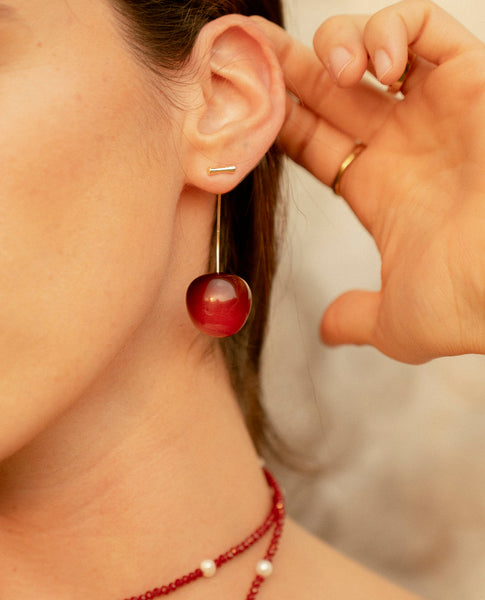 Aretes Cherry
